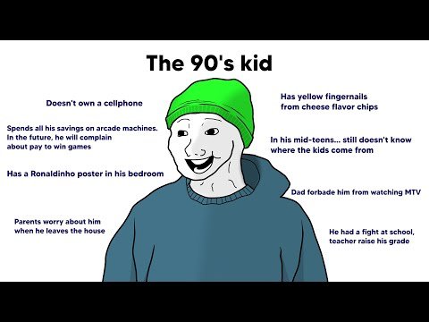 Kids in the 90s be like…